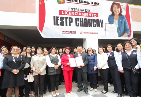 ENTREGA DEL LICENCIAMIENTO AL INSTITUTO TECNOLÓGICO DE CHANCAY